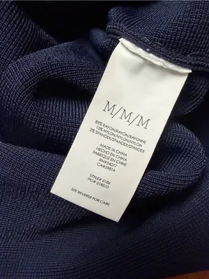 CAbi Dame Navy A-Line Skirt - Medium thumbnail 5