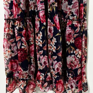 Petal & Pup LENNON HALTERNECK MAXI DRESS FLORAL Tiered Size S thumbnail 3