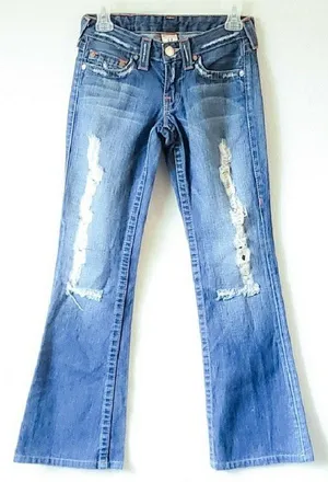True Religion BOBBY distressed jeans. thumbnail 1