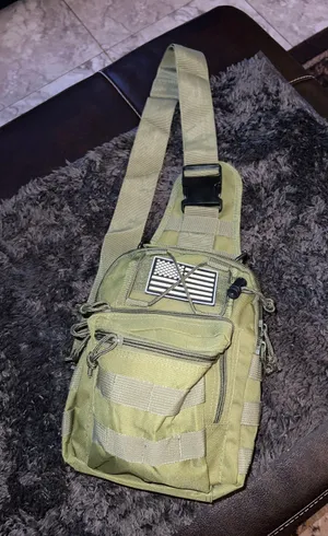 Hunter Green Tactical Shoulder Bag thumbnail 1