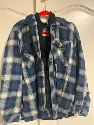 Flannel jacket Size L thumbnail 1
