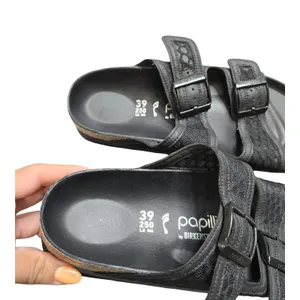 Birkenstock‎ Papillio Arizona Flex Black Platform Sandals Size: 39 thumbnail 4