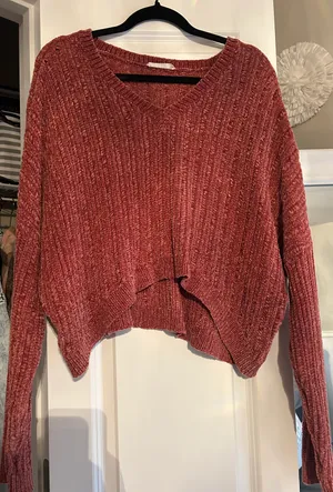 Illa Illa Burnt Orange Sweater thumbnail 1