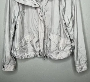 Lane Bryant livi active gray wind breaker size 18 thumbnail 4