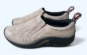 Merrell Jungle Moc Slip On Suede Leather Shoe Tan Women's size 11 M Gorpcore thumbnail 1