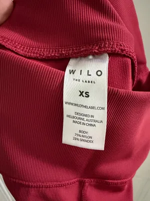 Wilo Bike Short Red Size XS thumbnail 3