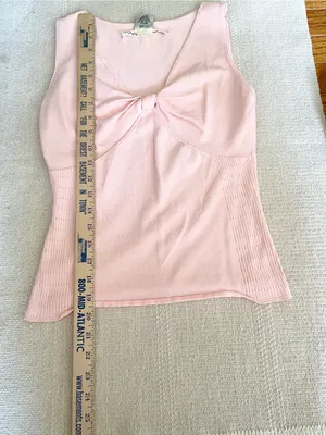 Y2K Babydoll Top Light Pink Size S Fairy Coquette thumbnail 5