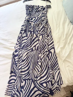 Navy formal maxi dress Lulus thumbnail 2