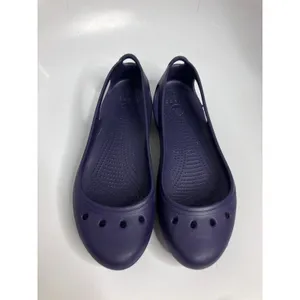 Crocs Kadee Flats Women Size 11 Purple Excellent Lightweight Slip On Breathable thumbnail 2