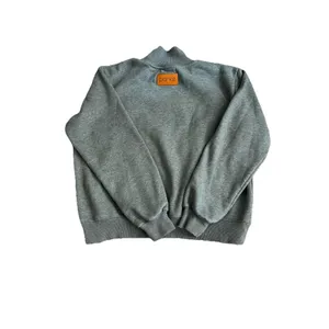 Parke Stormy Grey Turtleneck Sweatshirt S/M Minimalist Capsule Fleece thumbnail 3