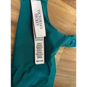 Victoria's Secret Logo Strap Push-Up Bra (Teal) Size 38 C thumbnail 5