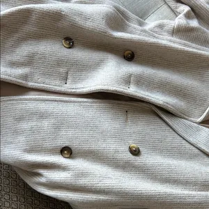 Stephanie Matthew’s Vintage Wool Blend Double Breasted Trench Coat Size 6 thumbnail 11