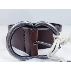 NWT Amsterdam Heritage Vicky Brown Leather Belt NEW- Sz 85 (33.4) INCHES thumbnail 5