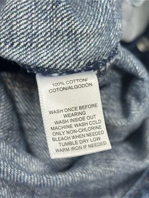 Ann Taylor Loft Distressed Blue Jean Denim Overalls Size L thumbnail 8