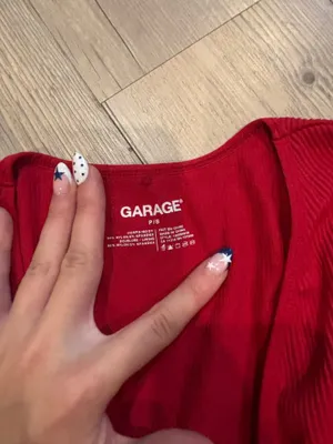 Garage Cropped Long Sleeve Top thumbnail 2