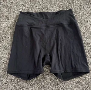 Kamo Fitness Biker Shorts Womens Size M Black High Waist Athletic thumbnail 1