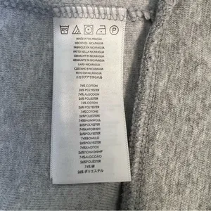 MICHAEL Michael Kors Gray Velour Hooded Sweatshirt Size Medium thumbnail 7