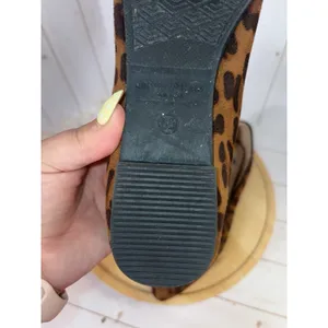 olivia & kate leopard loafers 6.5 thumbnail 6