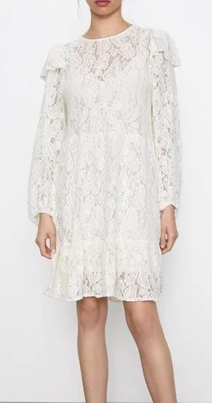 New‎ Zara Lace Dress thumbnail 1