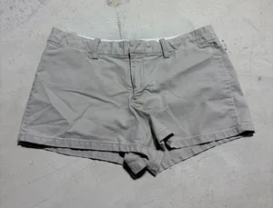 American Eagle y2k mini micro shorts tan khaki 6 thumbnail 1