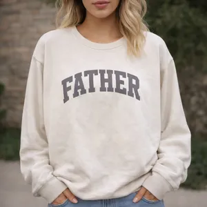 Unwell Call Her Daddy Bone Father Crewneck Sweatshirt Sz M thumbnail 1