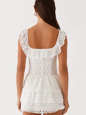 Peppermayo Mini White Corset Mini Dress  thumbnail 3