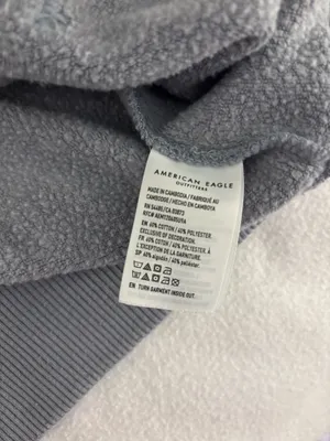 American Eagle Grey Hoodie thumbnail 5