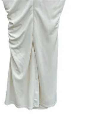 Zara Cream Sleeveless Ruched Mini Dress thumbnail 13