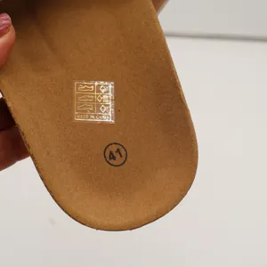 Unbranded Slide Sandals Womens 41 H-Strap Pyramid Studs Cream Cork Good thumbnail 5