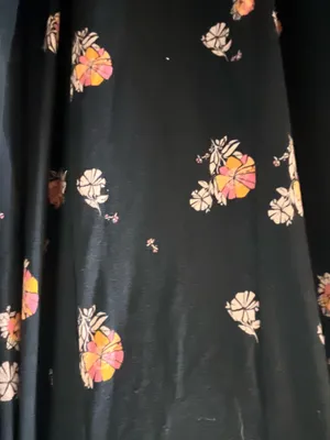Free People Dress Floral Mini Black thumbnail 4