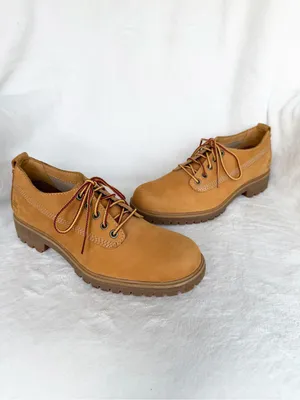 Timberland Earthkeepers Lyonsdale Oxford Womens US 6.5 Wheat Nubuck Formal Shoes thumbnail 2