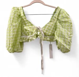 NWT For Love and Lemons Maureen Crop top. Size Xs thumbnail 1