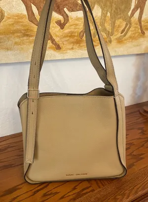 Marc Jacobs pebbled, leather Director Tote Tan thumbnail 1