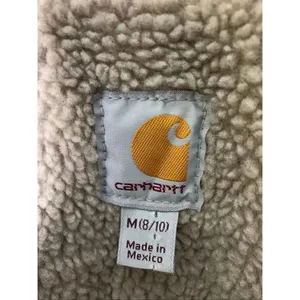 Carhartt sherpa vest mauve gray women's size medium thumbnail 4