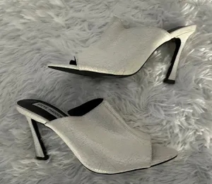 Steve Madden Dayla peep-toe mule Shoes‎ sz 8 thumbnail 1
