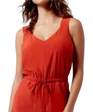 Athleta orange savanna strap athletic dress XL thumbnail 1