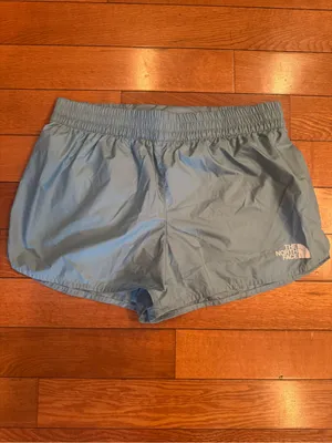 The North Face Limitless Run Shorts Women’s Medium Light Blue Athletic NWOT thumbnail 2