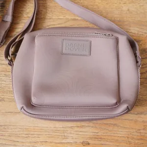 Dagne Dover Small Micah Crossbody Bag Women Mauve Purple Neoprene Travel Bag thumbnail 2