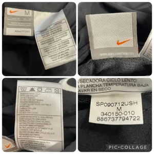 Nike Womens M Jacket‎ Reversible Black Fit Dry Hidden Hood Running Cycling Logo thumbnail 8