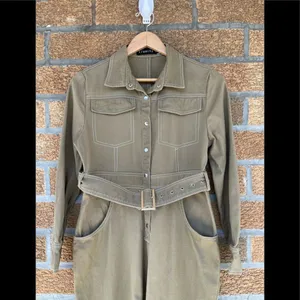 Lioness Jumpsuit “Williamsburg” Coveralls Belted Medium thumbnail 4
