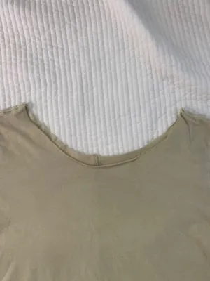 beige tan cream Cotton:On off the shoulder tee thumbnail 2