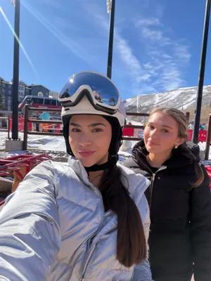 Black Zara Ski Coat thumbnail 2