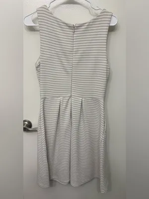 Merona Striped Sleeveless A-Line Dress | Classic Casual Summer Dress thumbnail 2