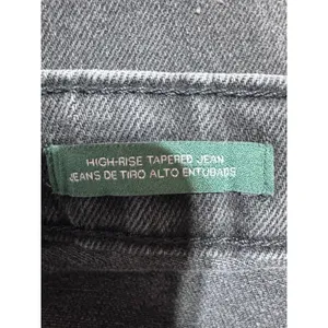 Wild‎ Fable Women's 8 Gray High-Rise Tapered Jean Distressed thumbnail 4