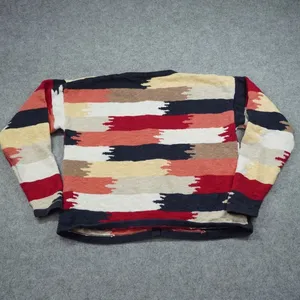 Vintage Christopher‎ & Banks Cardigan Sweater Ikat Stripe Western Cottagecore thumbnail 6
