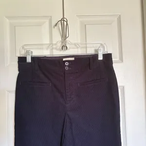 The Essential Collection By Anthropologie Size 4 Navy Corduroy Pants Minimalist thumbnail 3