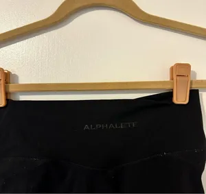Alphalete Crossover Waistband Legging Womens Black Gym Athletic thumbnail 4