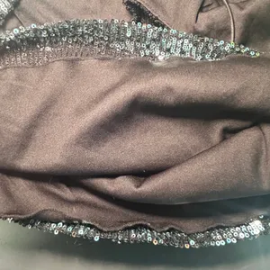B Darlin Sequin Ombre Mini Dress Black‎ Silver Party Cocktail Small thumbnail 4