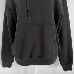 Pretty Little Thing Solid Black Relaxed Fit Hoodie Sweatshirt Size Small thumbnail 6
