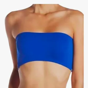 Free People Nina Neo Bandeau Blue Flame Size Small thumbnail 1